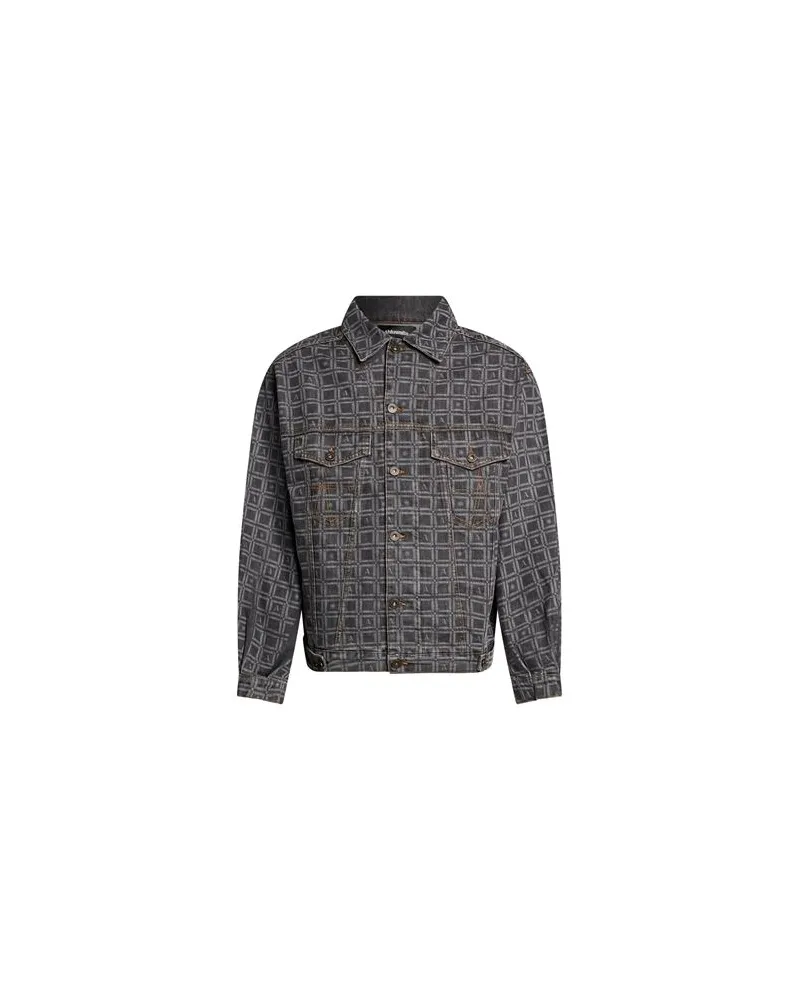 AHLUWALIA JACKEN & MÄNTEL - Jeansjacken/Mäntelauf YOOX.COM Braungrau