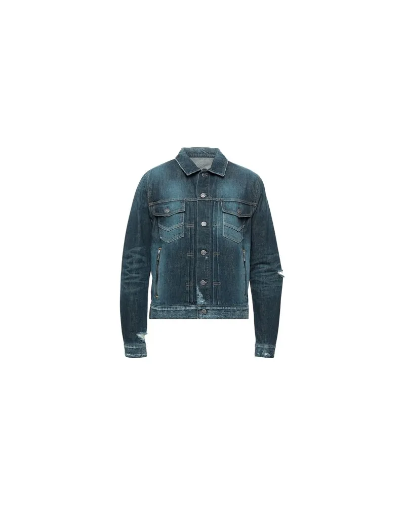 Balmain JACKEN & MÄNTEL - Jeansjacken/Mäntelauf YOOX.COM Blau