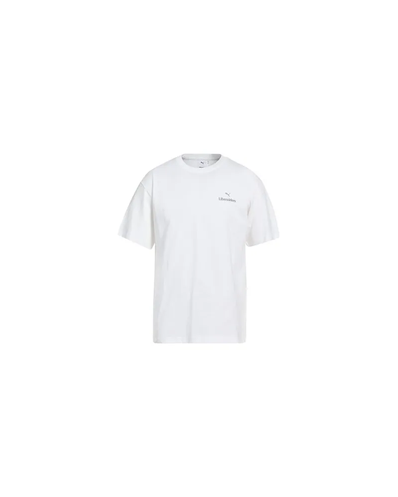 Puma TOPS - T-shirtsauf YOOX.COM Weiß