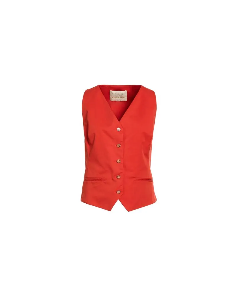 Alessia Santi ANZÜGE und CO-ORDS - Couture-Westenauf YOOX.COM Tomatenrot