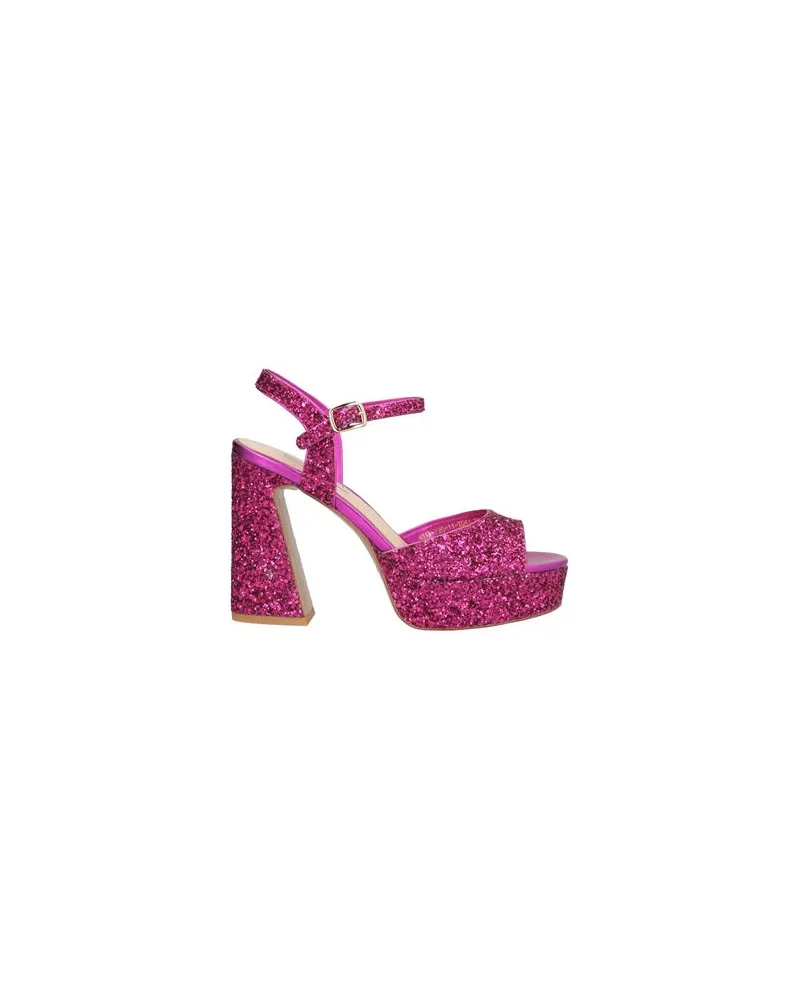 Emanuelle Vee SCHUHE - Sandalenauf YOOX.COM Fuchsia