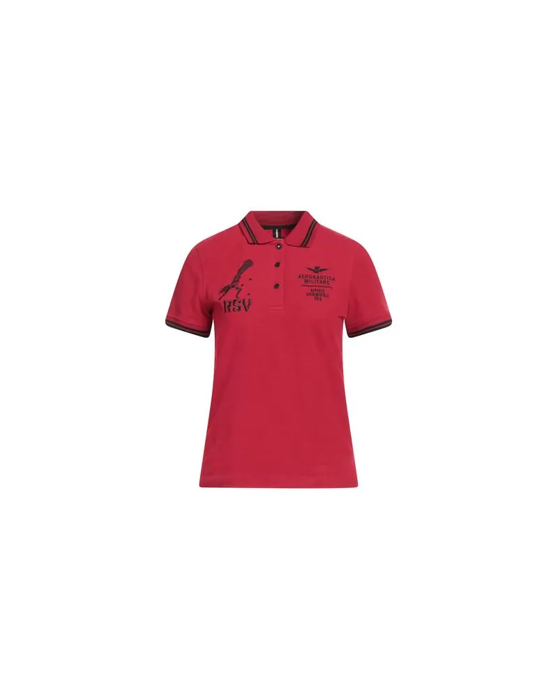 Aeronautica Militare TOPS - Poloshirtsauf YOOX.COM Ziegelrot
