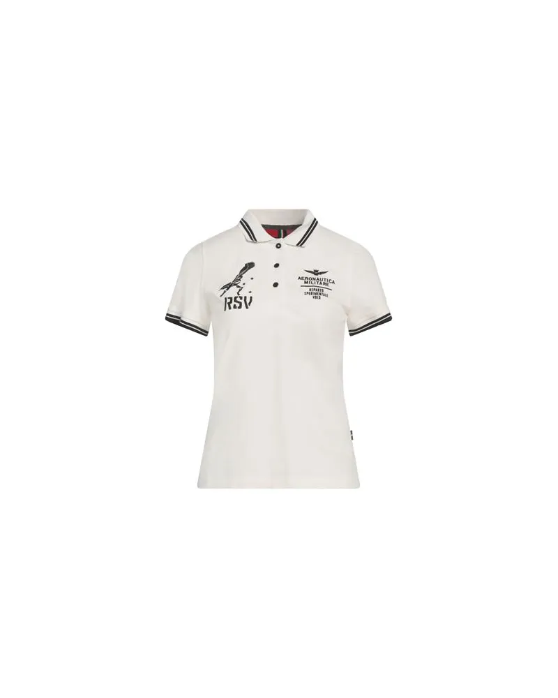 Aeronautica Militare TOPS - Poloshirtsauf YOOX.COM Elfenbein