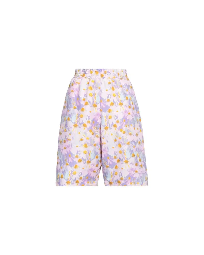 PLAN C HOSEN & RÖCKE - Shorts & Bermudashortsauf YOOX.COM Lila