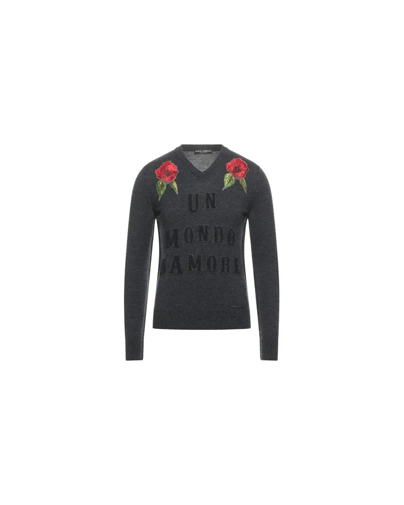 Dolce & Gabbana STRICKWAREN - Pulloverauf YOOX.COM Braungrau