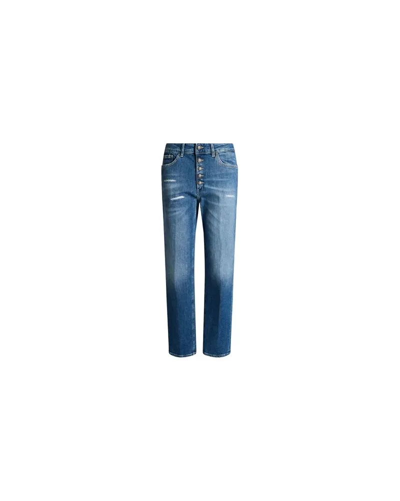 Dondup HOSEN & RÖCKE - Jeanshosenauf YOOX.COM Blau