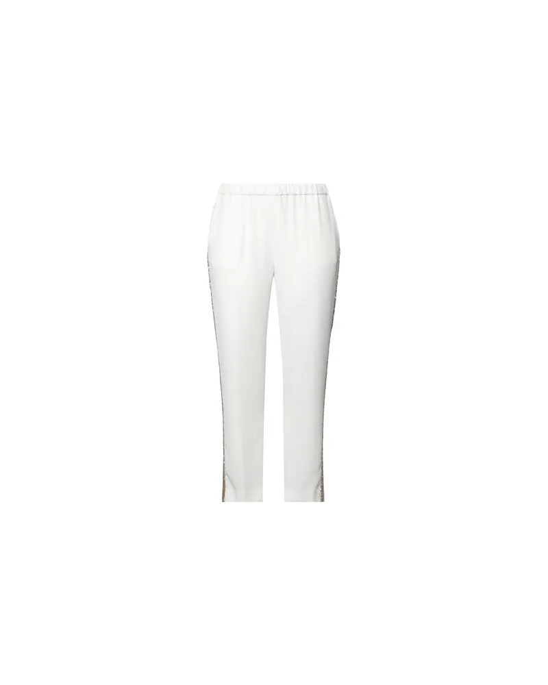 Blue Les Copains HOSEN & RÖCKE - Hosenauf YOOX.COM Weiß