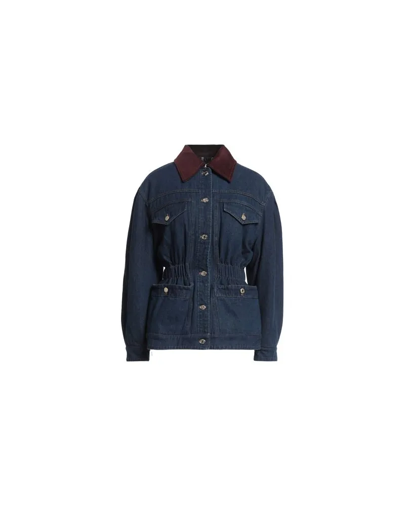 Sandro JACKEN & MÄNTEL - Jeansjacken/Mäntelauf YOOX.COM Blau