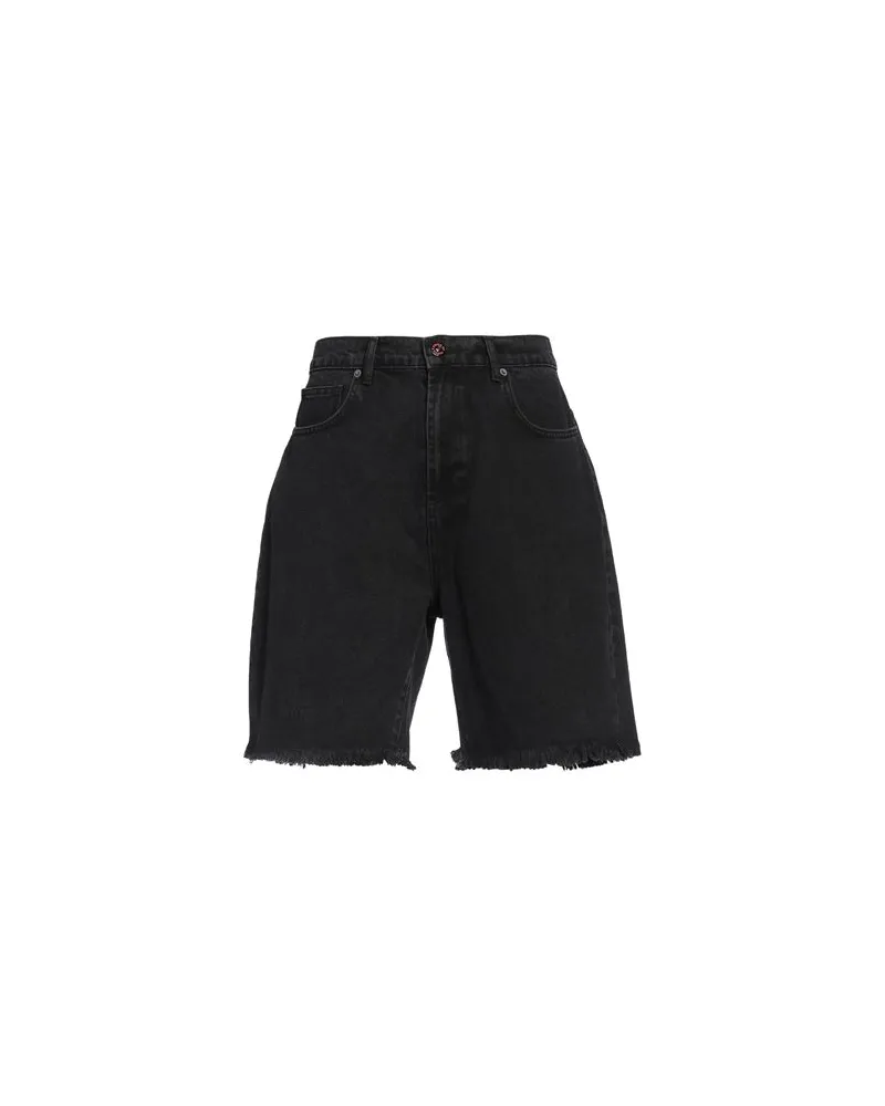 Vision Of Super HOSEN & RÖCKE - Jeansshortsauf YOOX.COM Schwarz