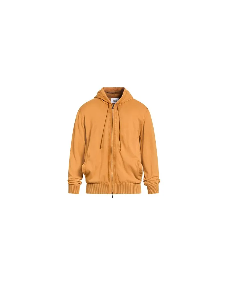 Alpha Studio STRICKWAREN - Strickjackenauf YOOX.COM Kamel