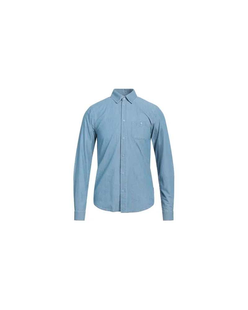 Scotch&Soda TOPS - Jeanshemdenauf YOOX.COM Blau