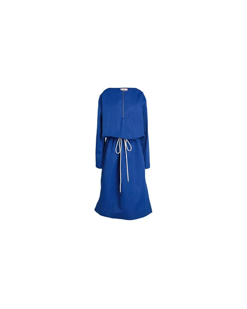 PLAN C KLEIDER - Maxi-Kleiderauf YOOX.COM Blau