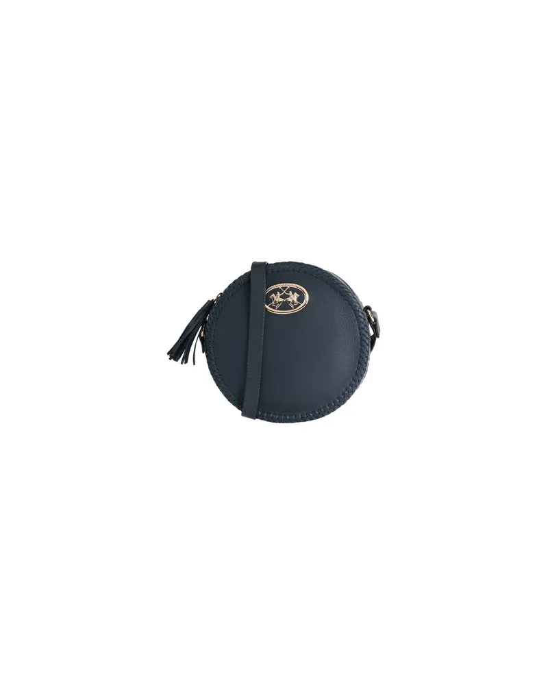 La Martina TASCHEN - Umhängetascheauf YOOX.COM Nachtblau