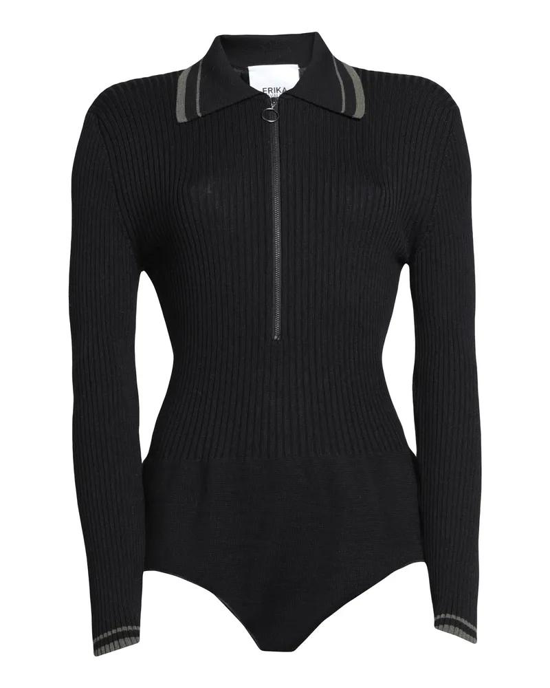 Erika Cavallini Pullover Schwarz