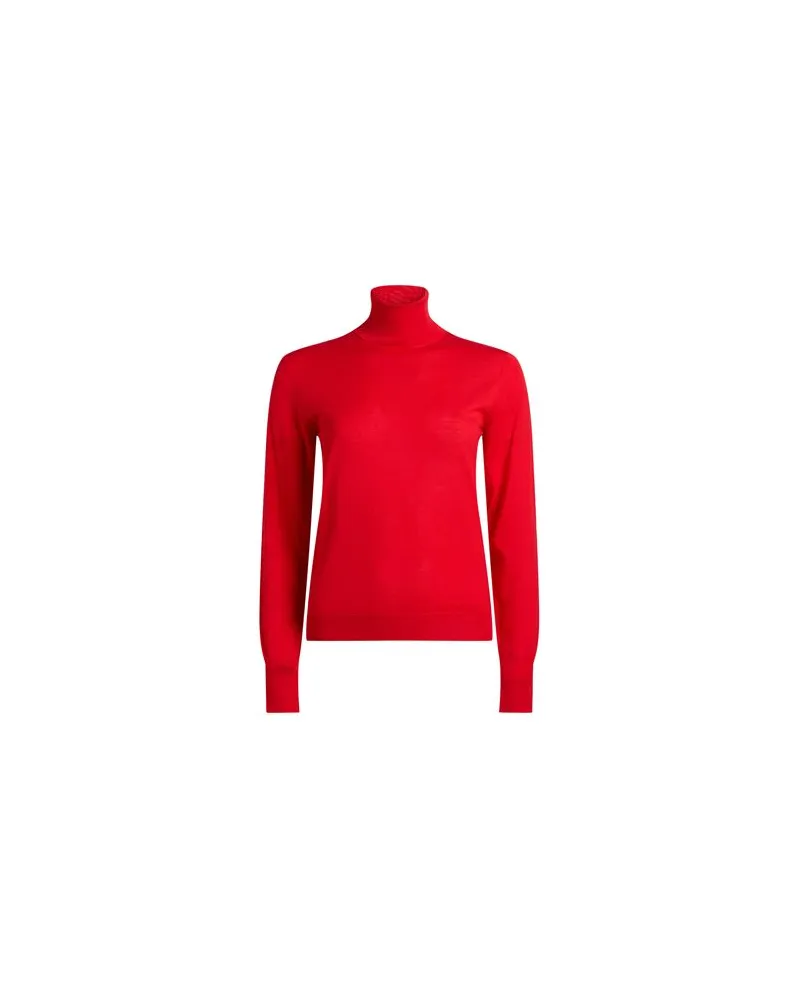 Roberto Collina STRICKWAREN - Rollkragenpulloverauf YOOX.COM Tomatenrot