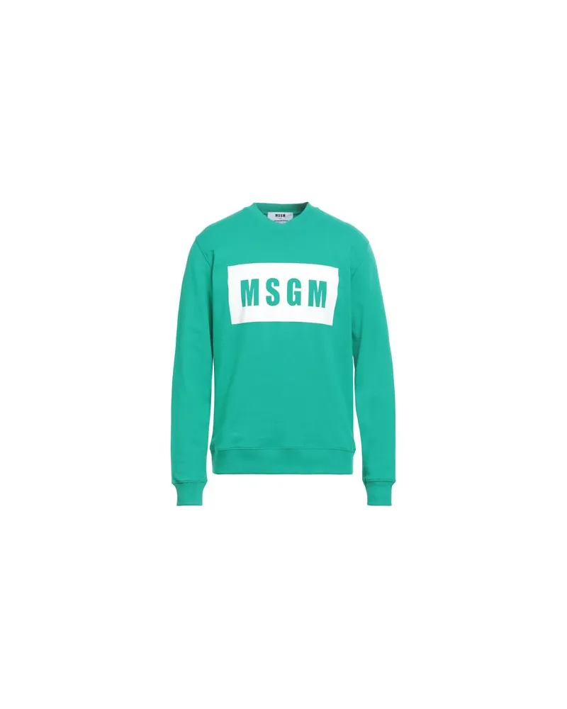 MSGM TOPS - Sweatshirtsauf YOOX.COM Säuregrün