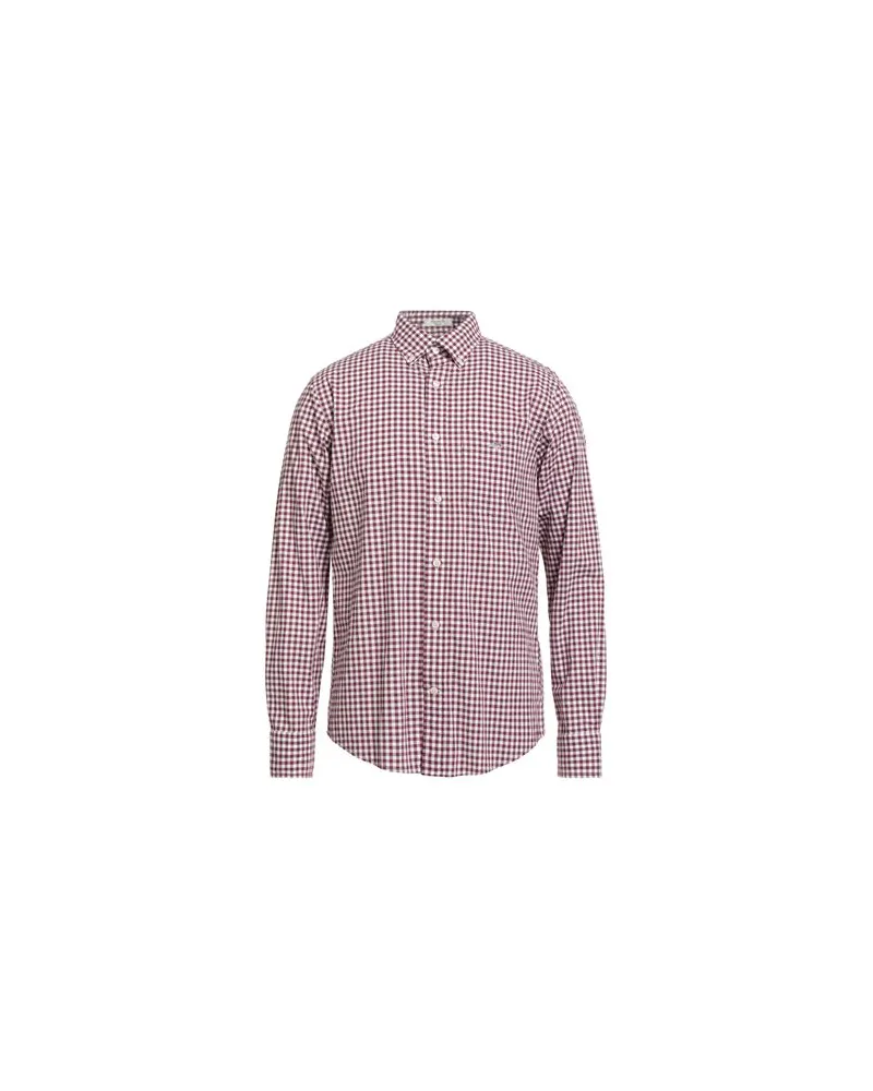 Gant TOPS - Hemdenauf YOOX.COM Bordeaux