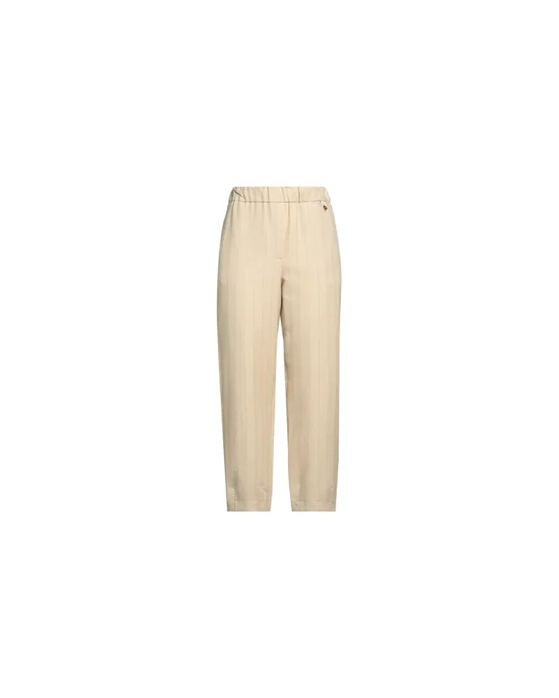 ALYSI CHOCOLAT - HOSEN & RÖCKE - Hosenauf YOOX.COM Beige