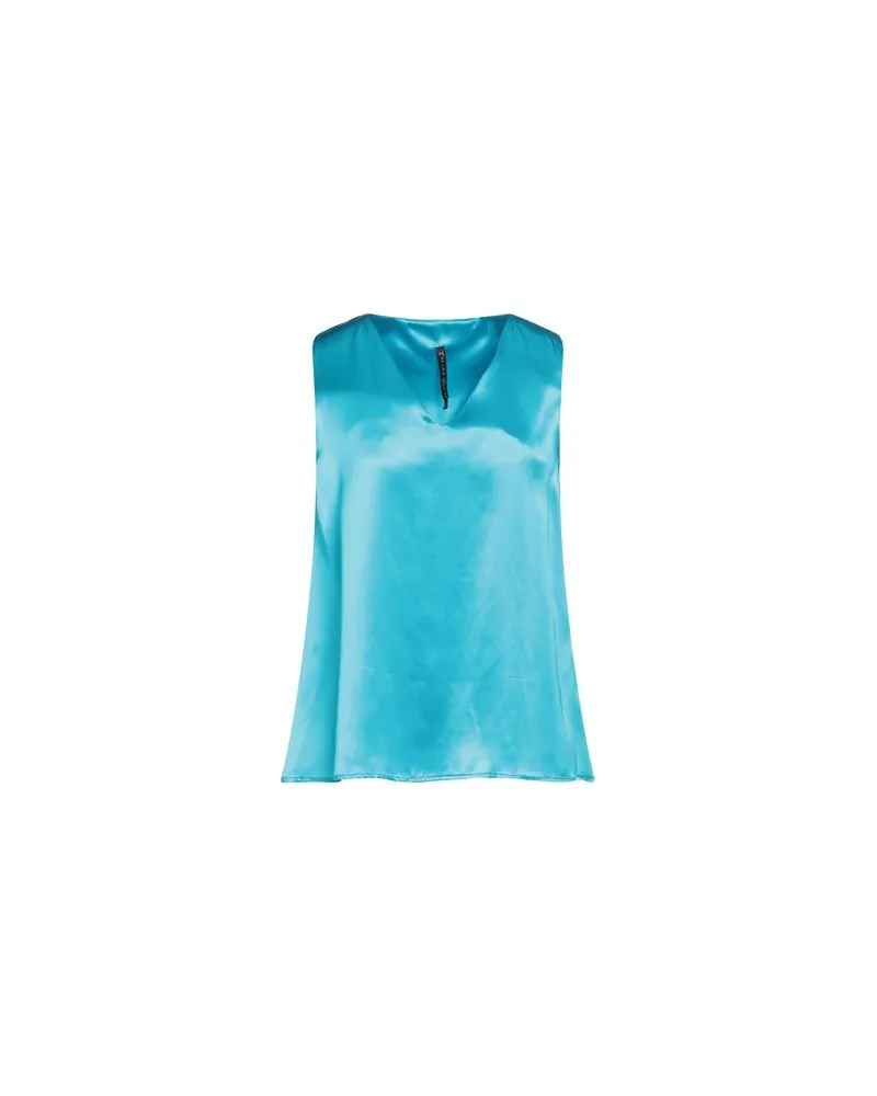 Manila Grace TOPS - Topsauf YOOX.COM Azurblau