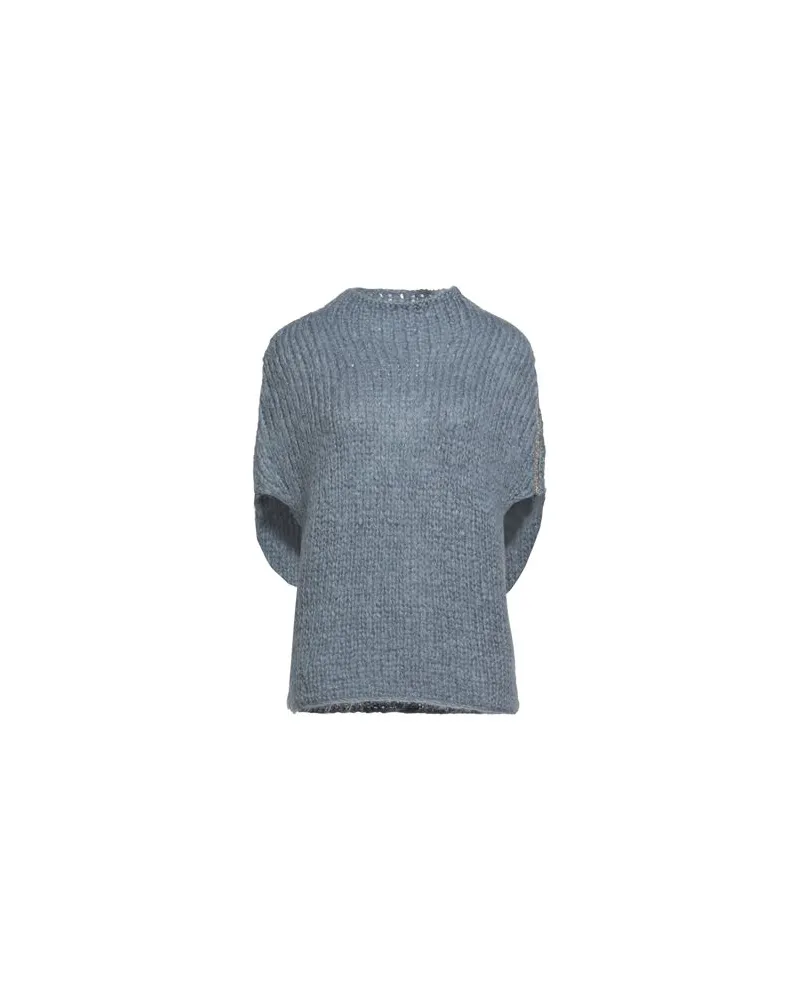 Fabiana Filippi STRICKWAREN - Rollkragenpulloverauf YOOX.COM Blaugrau