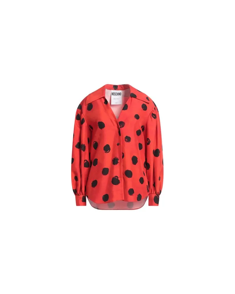 Moschino TOPS - Hemdenauf YOOX.COM Tomatenrot