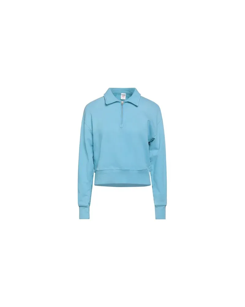 RE/DONE TOPS - Sweatshirtsauf YOOX.COM Himmelblau