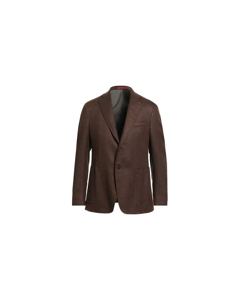 Isaia ANZÜGE und CO-ORDS - Blazersauf YOOX.COM Schokobraun