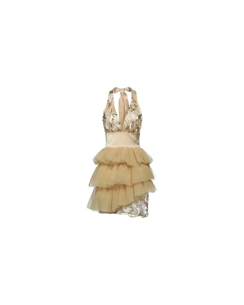 Nora Barth KLEIDER - Mini-Kleiderauf YOOX.COM Gold