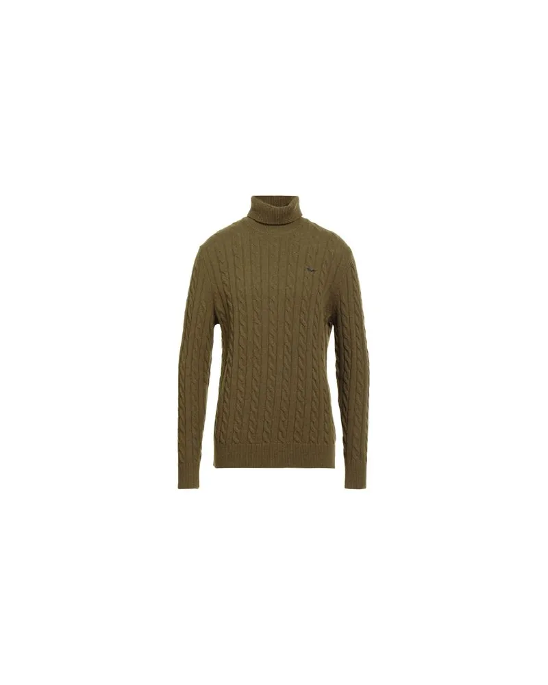 Armata di mare STRICKWAREN - Rollkragenpulloverauf YOOX.COM Militärgrün
