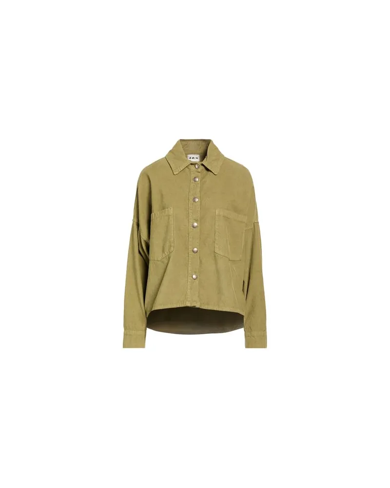 BERNA TOPS - Hemdenauf YOOX.COM Militärgrün