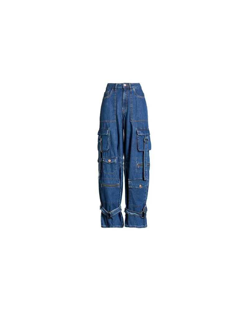 Fracomina HOSEN & RÖCKE - Jeanshosenauf YOOX.COM Blau