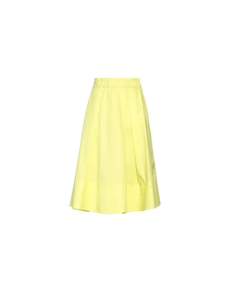 Icona By Kaos HOSEN & RÖCKE - Midi-Röckeauf YOOX.COM Limettengrün