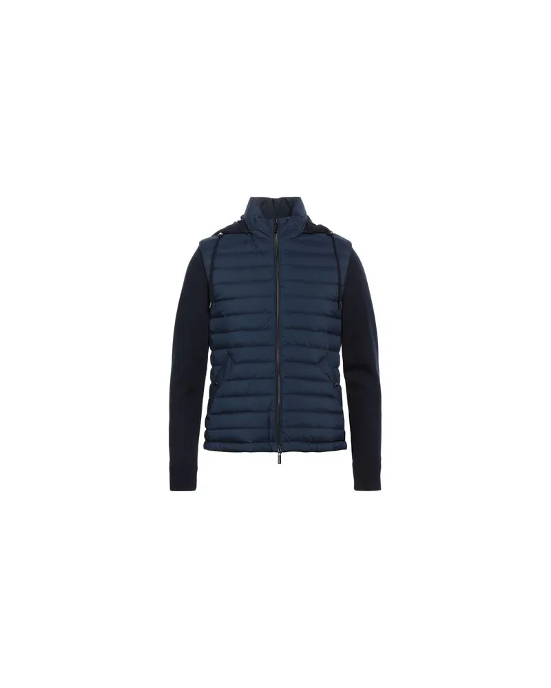 MOORER JACKEN & MÄNTEL - Pufferjacken & Daunenjackenauf YOOX.COM Marineblau