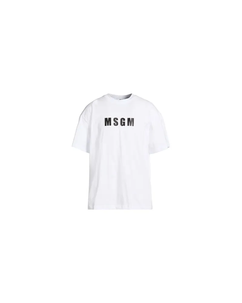 MSGM TOPS - T-shirtsauf YOOX.COM Weiß