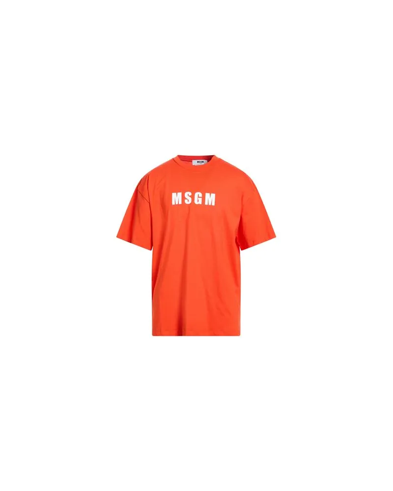 MSGM TOPS - T-shirtsauf YOOX.COM Orange