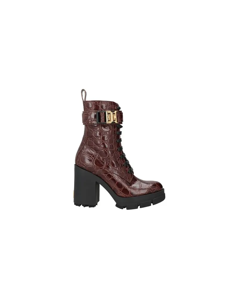 Givenchy SCHUHE - Stiefelettenauf YOOX.COM Schokobraun