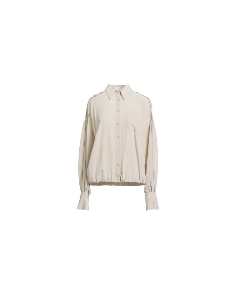 Brunello Cucinelli TOPS - Hemdenauf YOOX.COM Beige