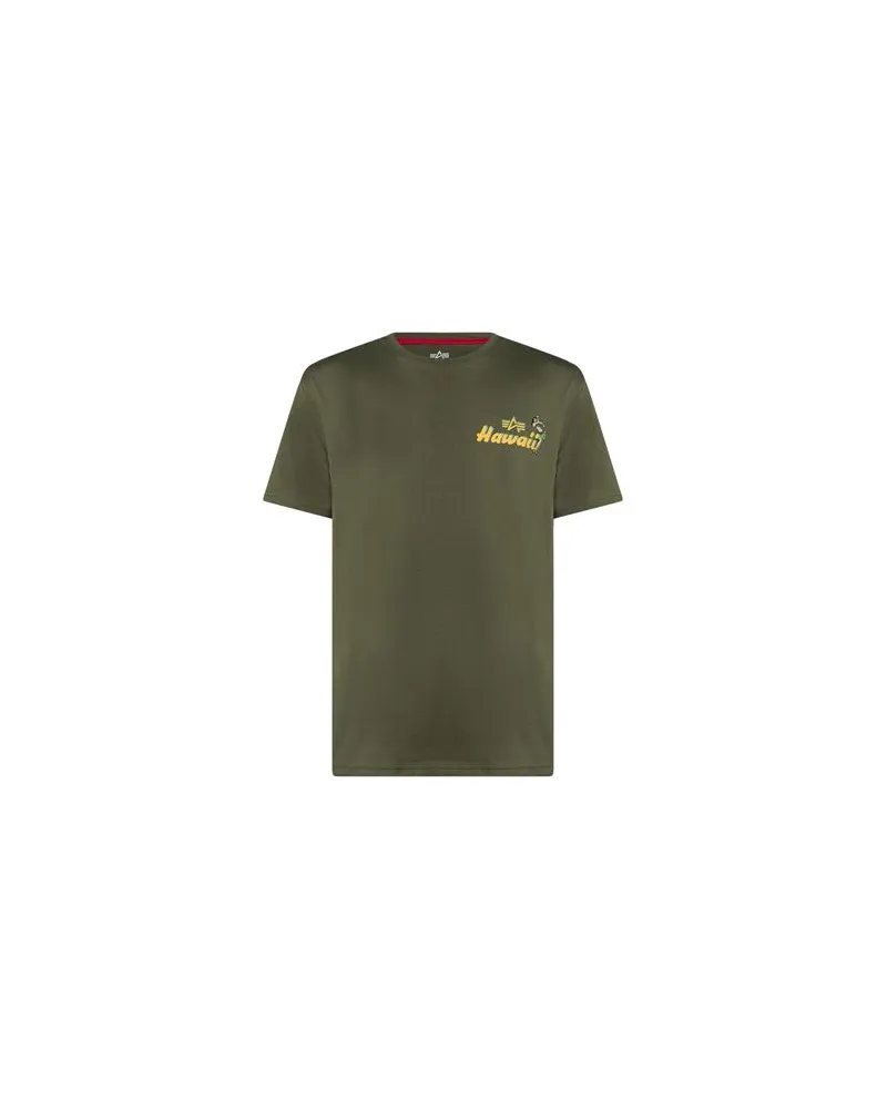Alpha Industries TOPS - T-shirtsauf YOOX.COM Militärgrün