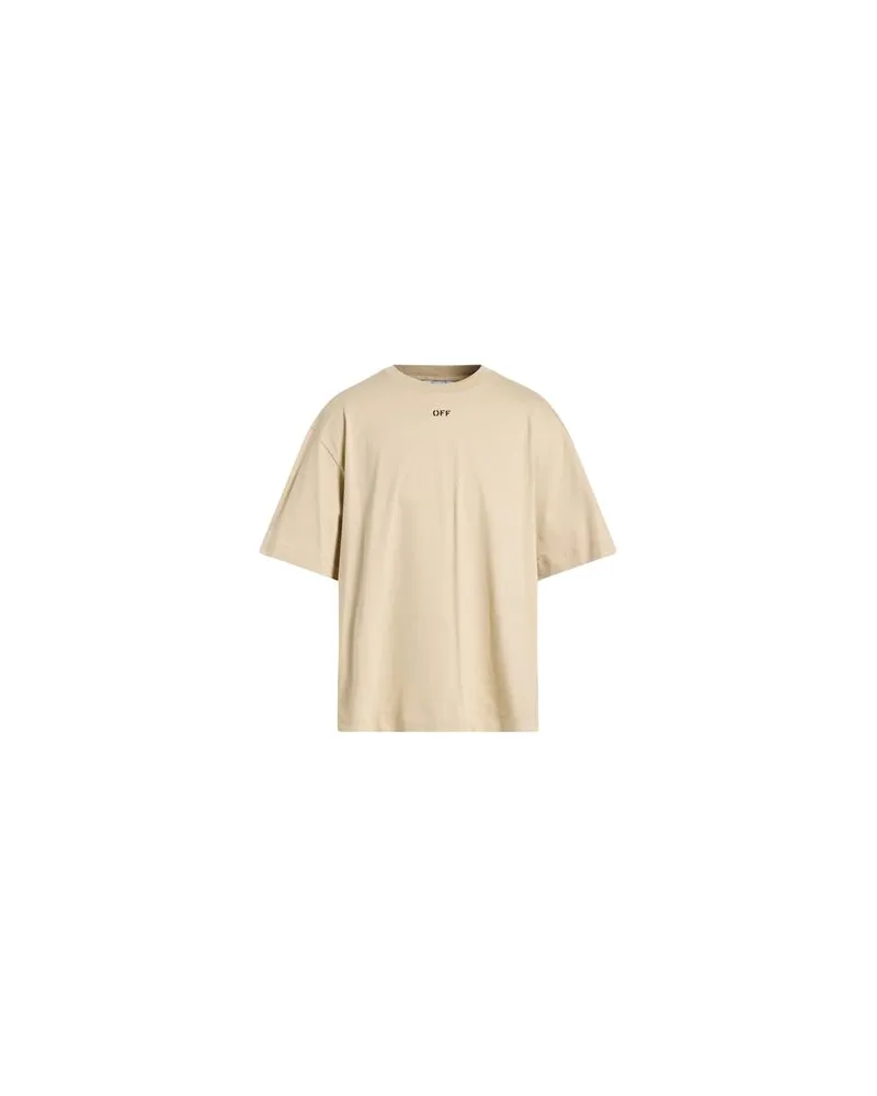OFF-WHITE TOPS - T-shirtsauf YOOX.COM Beige