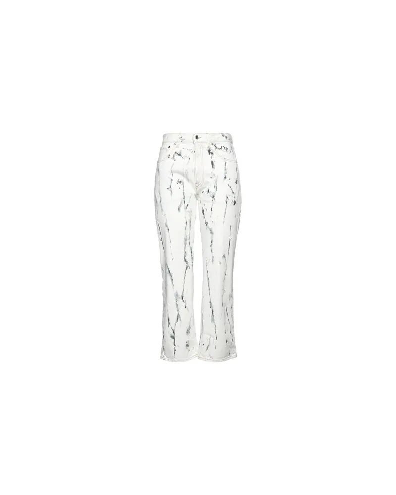 Just Cavalli HOSEN & RÖCKE - Jeanshosenauf YOOX.COM Elfenbein