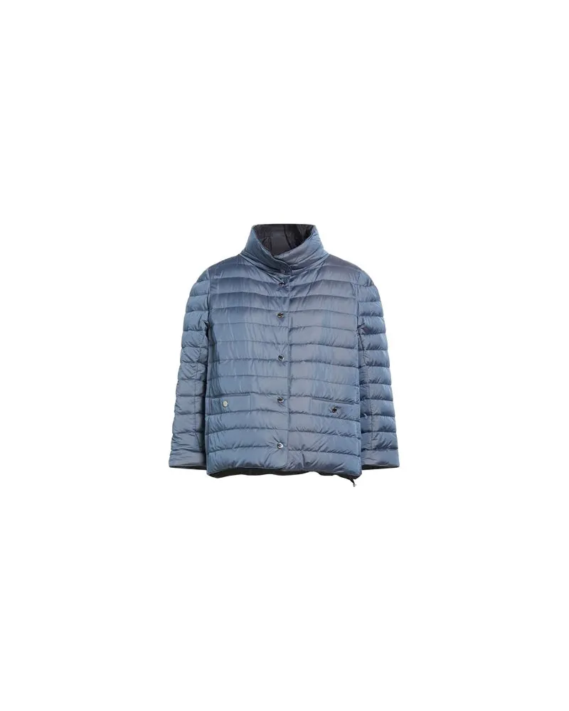 MOORER JACKEN & MÄNTEL - Pufferjacken & Daunenjackenauf YOOX.COM Taubenblau