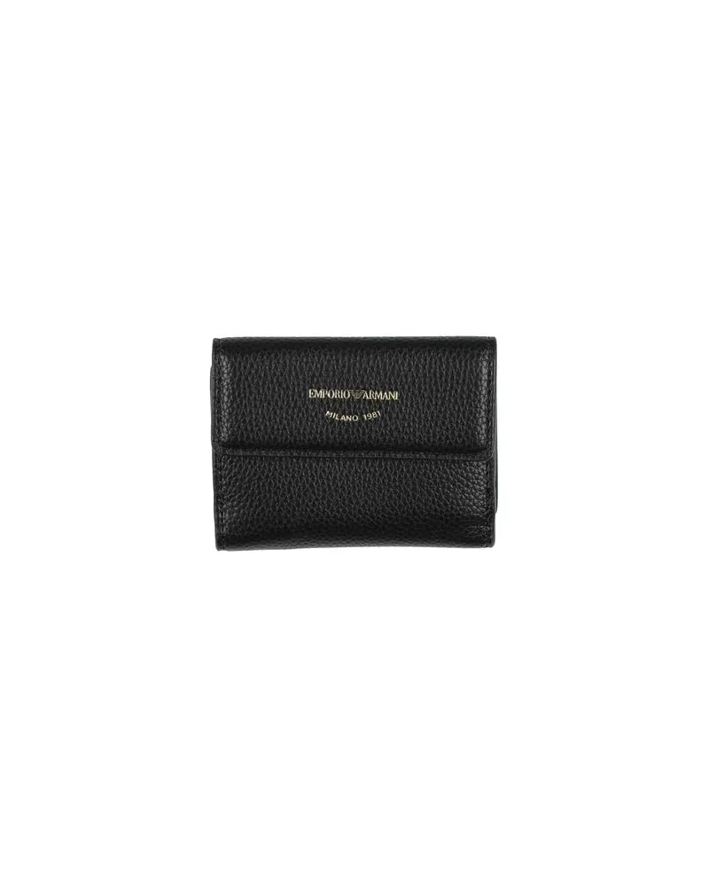 Emporio Armani Kleinlederwaren - Brieftaschenauf YOOX.COM Schwarz