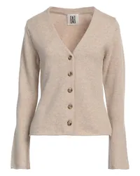 By Malene Birger Strickjacke Beige