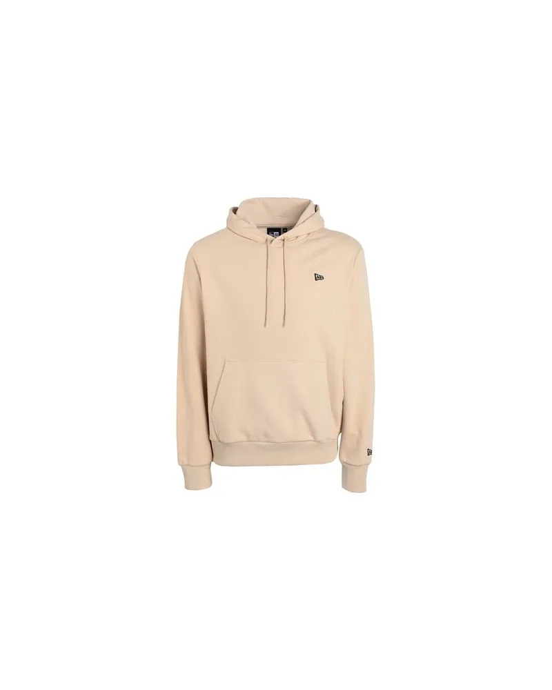 New Era NE ESSENTIALS HOODY NEWERA   - TOPS - Sweatshirtsauf YOOX.COM Sand