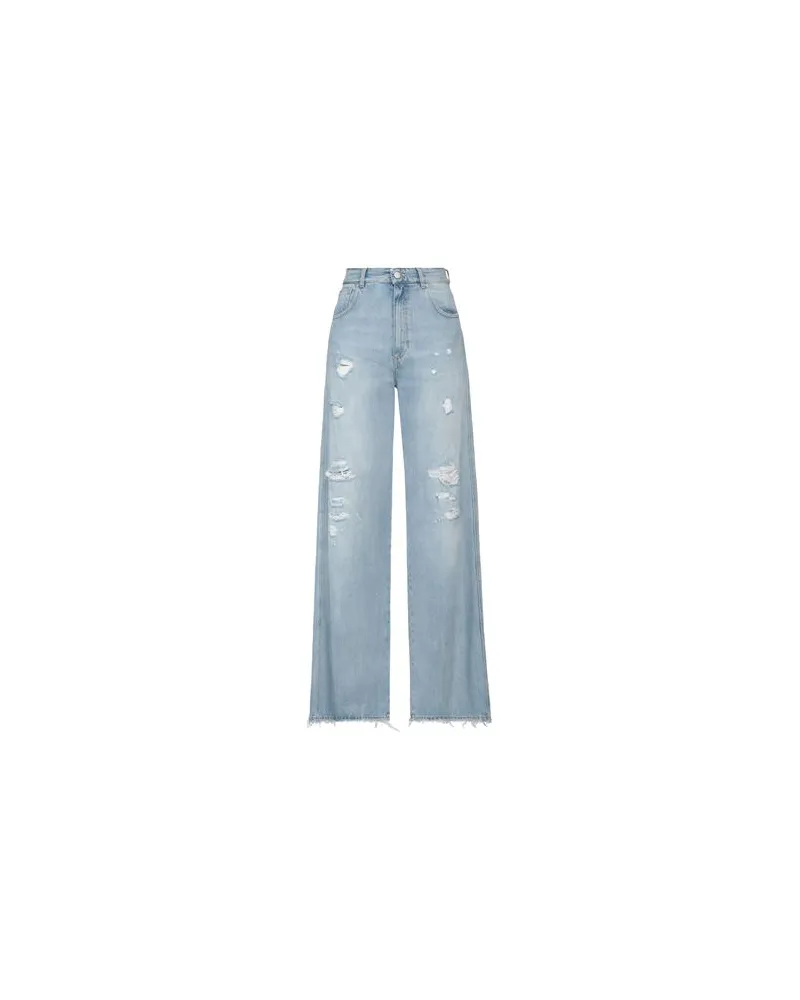 PT TORINO HOSEN & RÖCKE - Jeanshosenauf YOOX.COM Blau