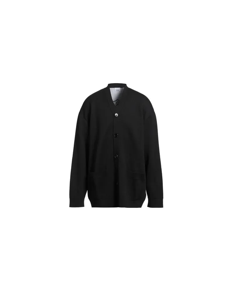 Burberry STRICKWAREN - Strickjackenauf YOOX.COM Schwarz