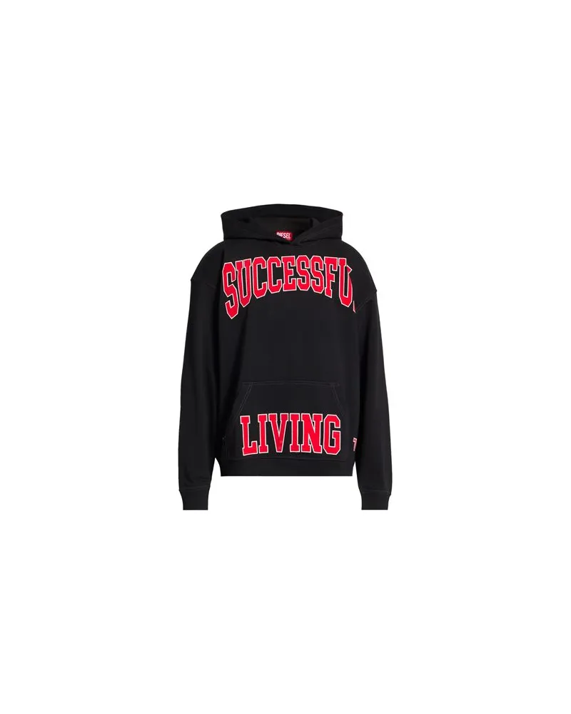 Diesel TOPS - Sweatshirtsauf YOOX.COM Schwarz