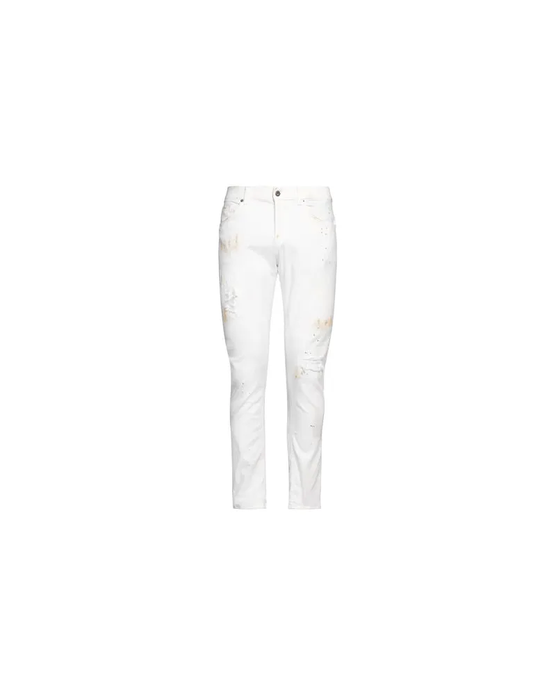 Dondup HOSEN & RÖCKE - Jeanshosenauf YOOX.COM Weiß