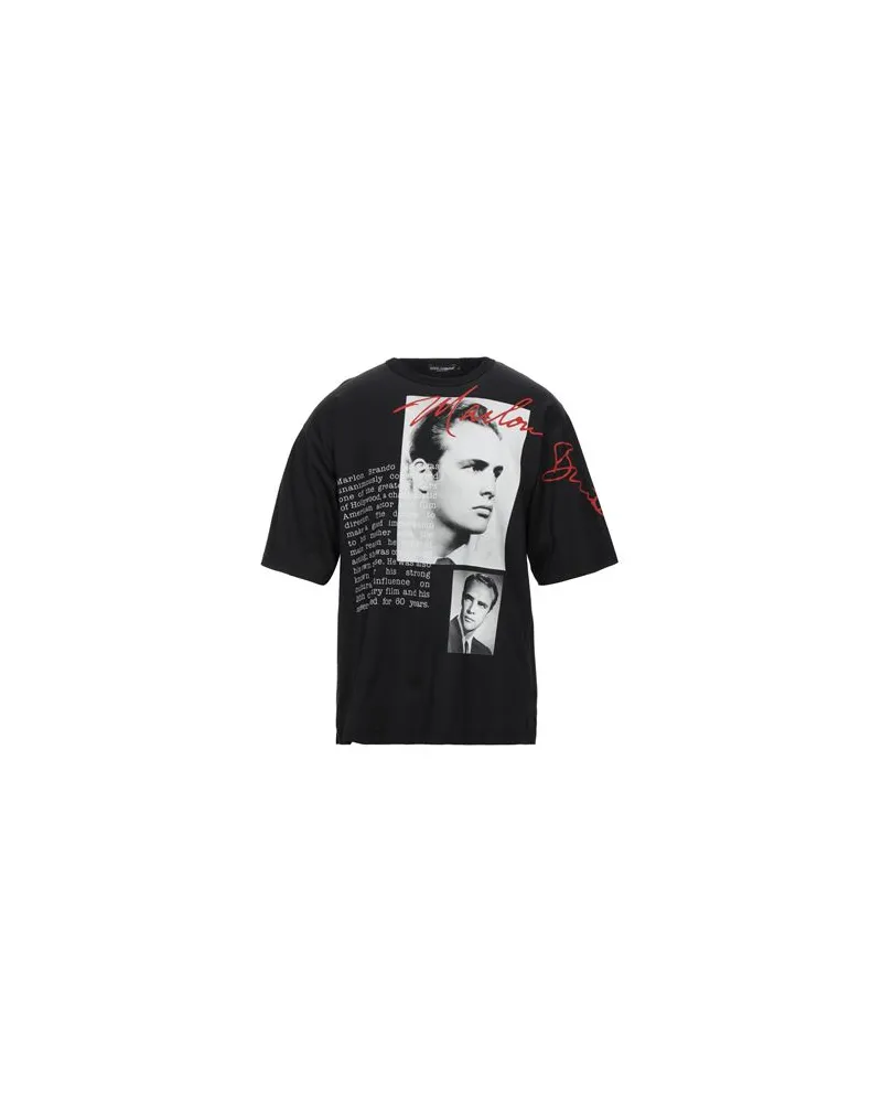Dolce & Gabbana TOPS - T-shirtsauf YOOX.COM Schwarz