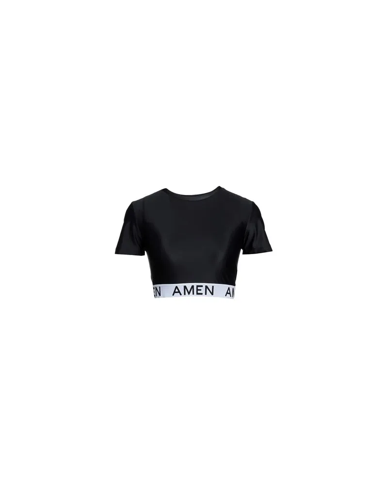 Amen TOPS - T-shirtsauf YOOX.COM Schwarz